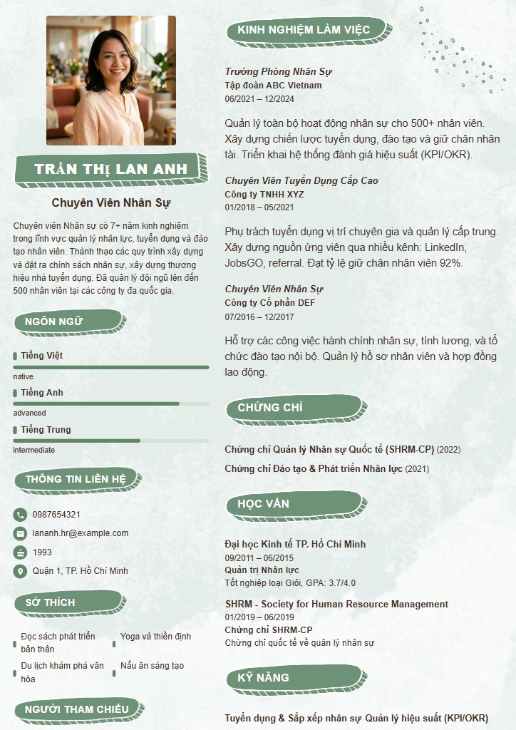 JobsGO CV