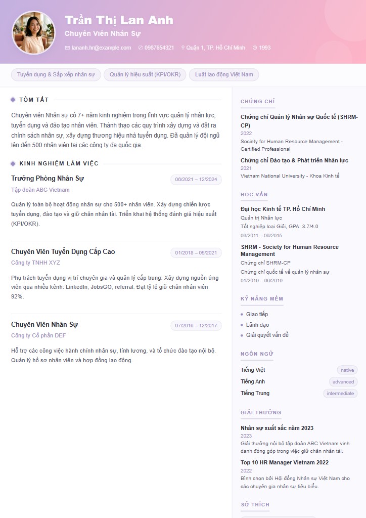 JobsGO CV